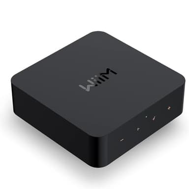 WiiM Pro AirPlay 2 Receiver, Chromecast Audio, WiFi Multiroom Streamer, funktioniert mit Alexa, Siri und Google Assistant, streamt Hi-Res Audio von Spotify, Amazon Music, Tidal und mehr Bluetooth