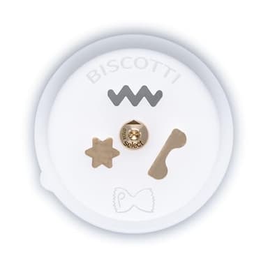 Pastidea - Matrize aus POM Kekse Biscotti kompatibel mit Philips Pastamaker Avance und Serie 7000