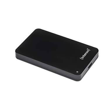Intenso 2,5" Portable Hard Drive 1TB - Externe Festplatte mit Super Speed USB 3.2 Gen 1x1 – Schneller Speicher im kompakten Design, 5400 U/min, 8 MB Cache, Plug & Play, Certified refurbished, schwarz