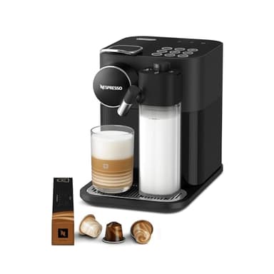 Nespresso De'Longhi EN640.B Gran Lattissima Kaffeekapselmaschine mit automatischem Milchsystem,19 Bar Druck,1400W,Schwarz