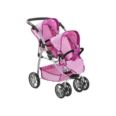 Knorrtoys 16474 - Zwillingspuppenwagen Milo - "UMA.Das Einhorn"