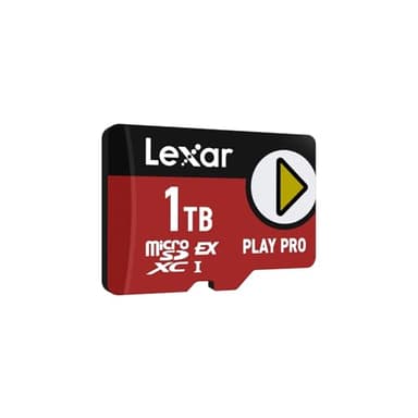 Lexar Play PRO MicroSDXC Express-Karte 1TB, bis zu 900MB/s Lesen, 600MB/s Schreiben, spieloptimiert, A2, 4K, Hochgeschwindigkeits-Speicherkarte für Handheld-Konsolen, Switch, tragbare Gaming-Geräte