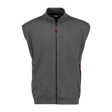 ADAMO Sweatweste ärmellos Herren in Übergrößen 2XL-14XL Serie PAROS, Größe:7XL, Farbe:anthrameliert