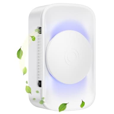 Jostart Ionisator luftfilter Wohnung, Leise Raumluftreiniger Raucherzimmer Klein für Rauch Haustiere Formaldehyd und Geruch