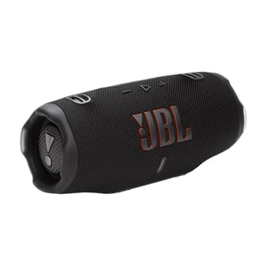 JBL Charge 6, tragbarer Bluetooth-Lautsprecher, 28 Stunden Akkulaufzeit, IP68 wasserdicht, Staub- und stoßfest, JBL Pro Sound mit AI Sound Boost, Auracast Multi-Speaker, Schwarz