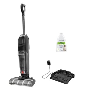 Bissell CrossWave OmniForce Edge, Kabelloser Nass Trockensauger, Saugen & Wischen in Einem oder nur Saugen Modus, Nasssauger mit ZeroGap-Technologie, Waschsauger, 240m² Mehrflächenreinigung, 4017N