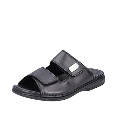Rieker 25590, Herren Pantoletten, Schwarz (schwarz), 45 EU (10.5 UK)