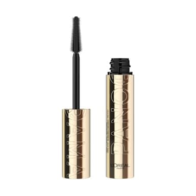 L'Oréal Paris Augen Make Up, Panorama Mascara für Volumen & Definition, Wimperntusche für optisch 1,4x größere Augen, Volume Million Lashes mit Panorama-Bürste, Farbe Schwarz, 1x 9,9ml