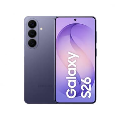 Samsung Galaxy S26 AI Smartphone mit Galaxy AI, Ohne Vertrag, Handy mit Android, 12 GB RAM, 256 GB Speicher, AP Prozessor, 50 MP, Cobalt Violet, 3 Jahre Herstellergarantie [Exklusiv auf Amazon]