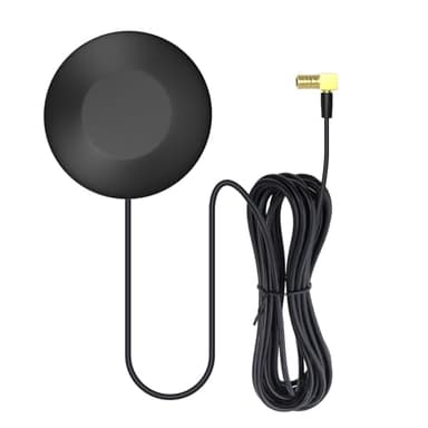 DAB Antenne Auto, SMB-Anschluss, DAB Plus Antenne mit 300cm Kabel für Pioneer, Kenwood, JVC, Alpine, AiliTech Radios - Hohe Signalempfindlichkeit, hohe Verstärkung 18 DBI