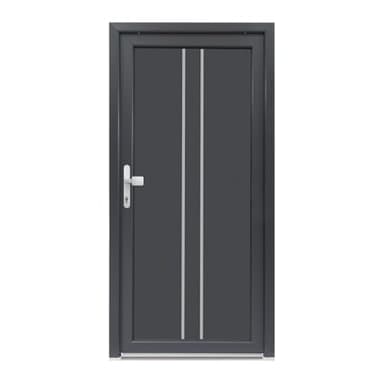 Haustür Bastion Olivia, 980 × 2000 mm, DIN rechts, anthrazit