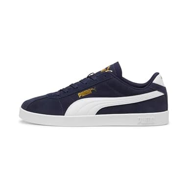 Puma Club II Unisex-Sneaker, Marineblau/Weißgold, 9 UK