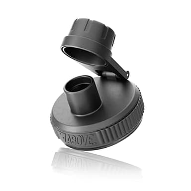 ABOVE. Original Ersatzdeckel - Standarddeckel, Klappverschluss & Trinkhalmdeckel I passend für ABOVE. 1.3L & 2.2L Edelstahl Trinkflasche & 1L Thermosflasche I BPA-Frei (Klappverschluss, schwarz)