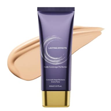Körper Bein Make Up Wasserfest, Body Coverage Perfector ohne Übertragung, Tattoo Make Up Cover, Tattoo-Abdeckung für Krampfadern/Narben, Volldeckender Body Foundation Concealer, Gleicht den Haut aus