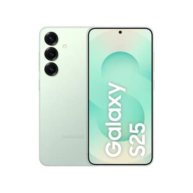 Samsung Galaxy S25 AI Smartphone mit Galaxy AI, Ohne Vertrag, Handy mit Android, 12 GB RAM, 256 GB Speicher, 50-MP-Kamera, Mint, 3 Jahre Herstellergarantie [Exklusiv auf Amazon]