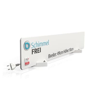 ELIAS Schimmel Dry - Schimmelentferner Wand & Bad -ohne Chemie für immer Schimmelfrei - Die Alternative zum Schimmelspray und zur Schimmelfarbe innen Weiß - Anti Schimmel jeden Raum