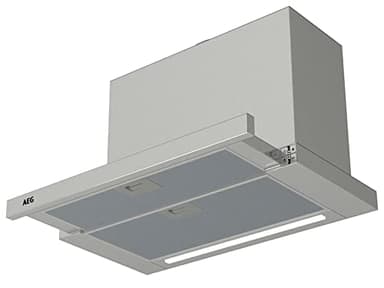 Dunstabzugshaube AEG DPE5660M Flachschirmhaube 60 cm Grau 660m³/h