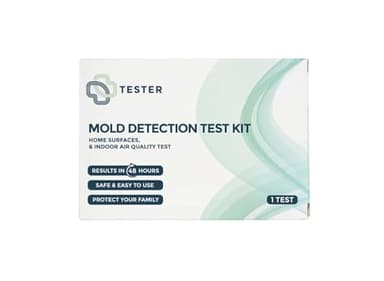 Schimmeltester für Wohnung (5 Stück) - Schimmelmessgeräte Raumluft - Test für Schimmelsporen in der Luft - Schimmelpilz test - Schimmeltest für Zuhause - The Tester