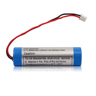 3,7 V 2600 mAh wiederaufladbarer Lithium-Ionen-Akku mit PH2.0-Anschluss