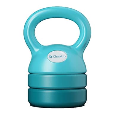 ZhaoCo Kettlebell für Frauen, Verstellbare Kettlebell-Gewichte 5 lbs, 8 lbs, 9 lbs, 12 lbs, Fitness für Ganzkörpertraining und Krafttraining zu Hause oder im Fitnessstudio