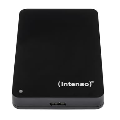 Intenso Memory Case 1 TB Externe Festplatte (6,35 cm (2,5 Zoll) 5400 U/min, 8 MB Cache, USB 3.0) schwarz
