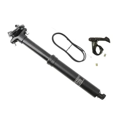 Remote Dropper Sattelstütze Absenkbar 30,9 31,6 mm Fahrrad-Sattelrohr 125 150mm Verstellbare Vario Sattelstützen Federweg Interne Kabelführung Fernbedienung Mountainbike-Sattelstütze Teleskop