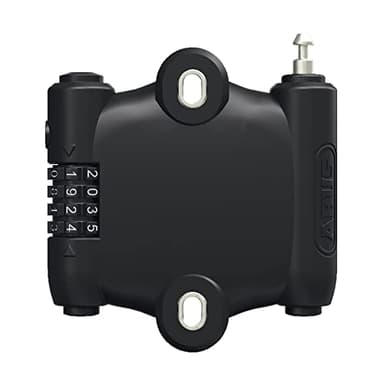 ABUS ausziehbares Kabelschloss - SportFlex 2504 - Fahrradschloss zur Befestigung unter dem Flaschenhalter - Zahlenschloss - leicht, flexibel, platzsparend - Kabellänge 90 cm