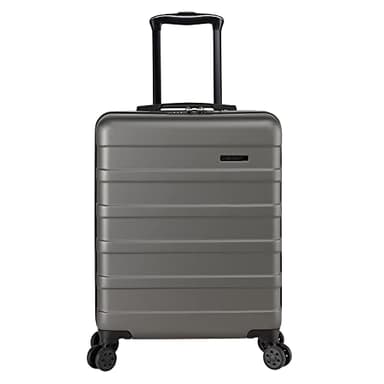 Cabin Max Anode Handgepäck Koffer - Leicht, Hartschale, Koffer Handgepäck Trolley mit 4 Rädern, 3-stelliges Schloss (Trolley Farbe: Graphite, Größe: 55x40x20 cm)