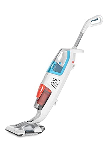 Rowenta Clean & Steam Multi Dampfstaubsauger, gleichzeitig saugen und wischen, abnehmbares Handteil mit vielen Aufsätzen, 1700 Watt, nur 30 Sekunden Aufheizzeit, Weiß, RY8544