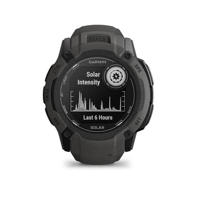 Garmin Instinct 2X Solar – GPS-Smartwatch mit unendlicher Akkulaufzeit im Smartwatch-Modus, über 40 Sport-Apps, Smart Notifications, GarminPay, Trainingszustand, Fitnessalter, Schlafanalyse