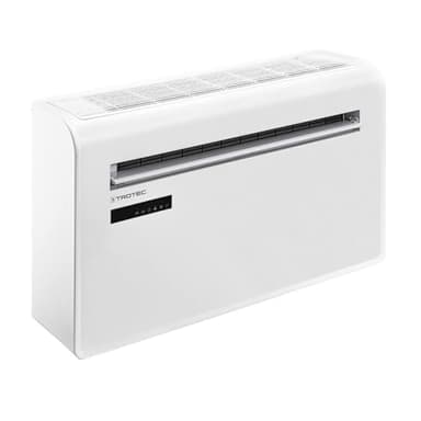 TROTEC Lokale Wandklimaanlage PAC-W 2200 S mobile Klimaanlage 3-in-1 Kühlung, Ventilation, Entfeuchtung Klimagerät 2,2 kW 8.000 BTU/h für Raumgröße bis 30 m² und 75 m³