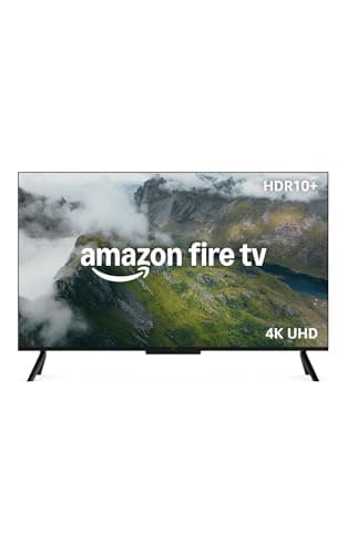 Amazon Ember 4-Serie mit Fire TV (neueste Generation), 50-Zoll-Smart-TV in 4K Ultra-HD mit Alexa-Fernbedienung, HDR10+, schnellem Prozessor, Dolby Audio, Ambient-TV und kostenlosem Live-TV