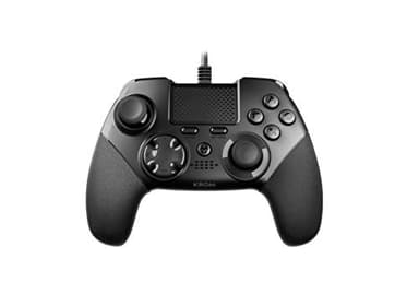 KROM KAISER - Kabelgebundenes Gamepad, entwickelt für den Wettbewerb, Joystick und analoge Auslöser, konfigurierbare hintere Sticks, kompatibel mit PC, PS3 und PS4