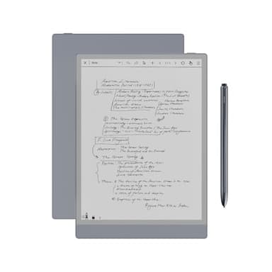 HUION Ink Vielseitiges E-Ink-Tablet für Notizen, Umfangreiches Lesen, Skizzieren, Besprechungen, Studium, Einstellbares Licht, Bluetooth 5.0, Mehrsprachiges Transkriptionstablet, Grafiktablett für PC