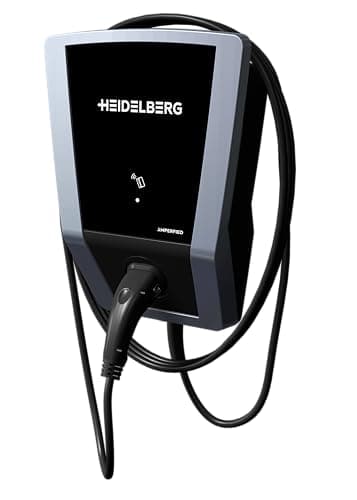 HEIDELBERG Wallbox mit App-Steuerung. 11 kW Ladeleistung. §14 a-konform. Inkl. 7,5 m Ladekabel. Bis zu 5 Jahre Garantie. Smarte Ladestation Connect.Home