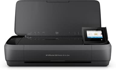 HP OfficeJet 250 mobiler Multifunktionsdrucker (Drucker Scanner, Kopierer, WLAN, HP ePrint, Wifi Direct, USB, 4800 x 1200 dpi) schwarz