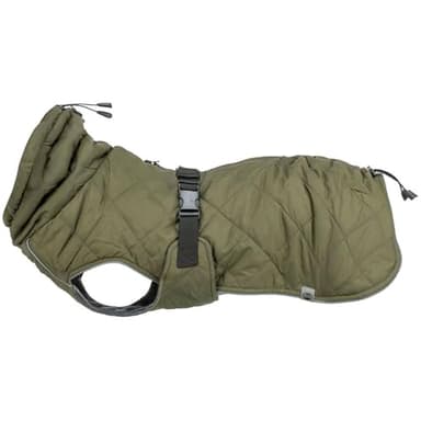 TRIXIE Hundemantel Minot - Olivgrün, Winter, Sport, Wasserfest, M