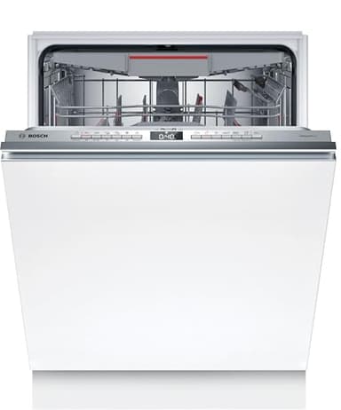 Bosch SMV4ECX32E, Serie 4, Smarter Geschirrspüler Vollintegriert 60 cm, Besteckschublade, Made in Germany Spülmaschine, extra Trocknen, starke Reinigung, sehr leise, Automatikprogramme, AquaStop