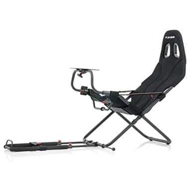 PLAYSEAT Challenge SIM Racing Cockpit | Klappbar | Für erstklassiges SIM Racing – jederzeit und überall | Mit Allen Lenkrädern und Pedalen kompatibel | Für PC & Konsole geeignet | Actifit Edition