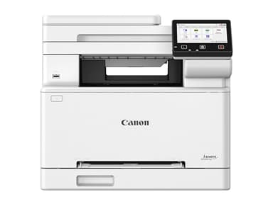 Canon i-SENSYS MF664Cdw – 3-in-1 Drahtloser WLAN-Farblaserdrucker – Drucken, Kopieren, Scannen in A4 – 21 Seiten/Min., LCD-Touchscreen – WLAN-Verbindung, Scan-to-Cloud – Büro-Drucker