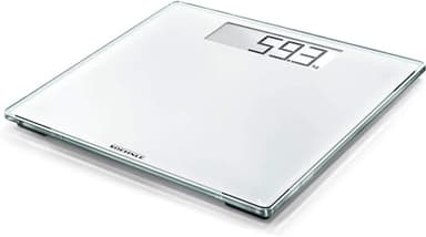 Soehnle digitale Personenwaage Style Sense Comfort 100, große, starke und extraflache Personen Digitalwaage, formschöne Waage mit LCD-Anzeige