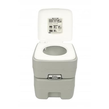weep Campingtoilette 20L, Mobile Toilette, Tragbare Trenntoilette mit T-Flush Spülsystem - Campingklo für Unterwegs Camping Garten Boot, Leicht zu transportieren - 10L Frischwassertank