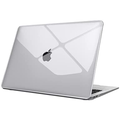Fintie Hülle kompatibel mit MacBook Air 13 (2018-2020 Version) A2337(M1)/A2179/A1932, Ultradünne Hartschale Schutzhülle Snap Case, Transparent