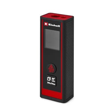 Einhell Laser Entfernungsmesser TC-LD 30 R (30 m max. Messbereich, Messmodi Distanz, Fläche, Volumen, Dauermessung, LCD-Display, Abschaltautomatik, ohne Batterien)