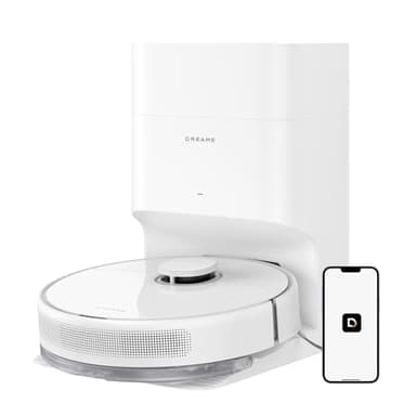 dreame D10 Plus Gen 2 Saugroboter mit Wischfunktion, Automatischer Staubentleerung, Speichert bis zu 90 Tage Staub, LiDAR-Navigation, 6000 Pa Saugkraft für Teppiche und Tierhaare, 285-Minuten-Akku