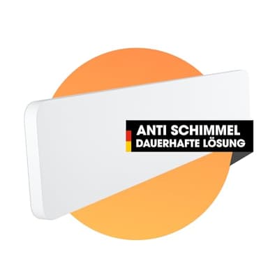 BR Bringer Schimmel-Infrarotheizung - Schimmelentferner für Wand & Bad ist Die Alternative zu Anti Schimmelspray und Schimmelfarbe - Schimmelfrei ohne Chemie - Deutsche Qualitätsmarke