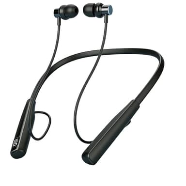 Bluetooth 5.3 Nackenbügel Kopfhörer Sport Bluetooth Kopfhörer 30Std Akku, 3D Surround, Magnet Ohrhörer, USB-C Schnellladen, IPX4 Dual-Device, Bluetooth Kopfhörer mit Kabel, für Laufen Training