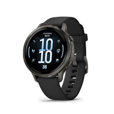 Garmin Venu 4 41mm - Fitness-Smartwatch, 1,2" AMOLED Touchdisplay, bis zu 10 Tage Akkulaufzeit, 80+ Sport-Apps, EKG, Health Status, Fitness Coach, Rollstuhlfunktionen, Telefonie, Taschenlampe