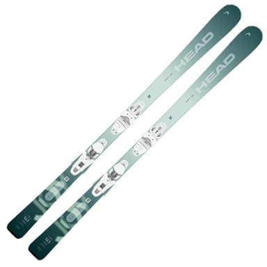 Damenski Alpinski Carvingski - Head Easy Joy SLR - 148cm - Allride Rocker - inkl. Bindung Joy 9 GW SLR Z2,5-9 Gripwalk - für Anfängerinnen - Ski für präparierte Piste