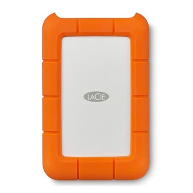 LaCie Rugged 5TB tragbare Externe Festplatte, 2.5 Zoll, PC & Mac, inkl. USB-C w/o USB-A Kabel, . Rescue Service (STFR5000800)